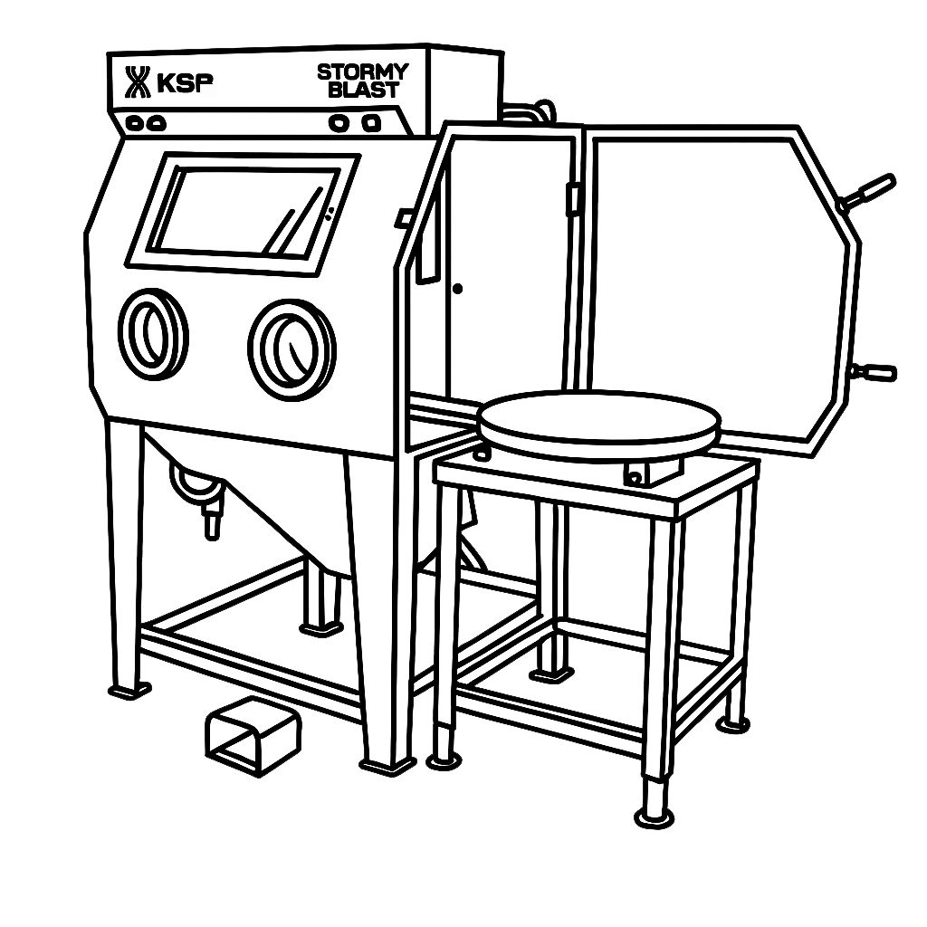 Промышленные пескоструйные машины Konya